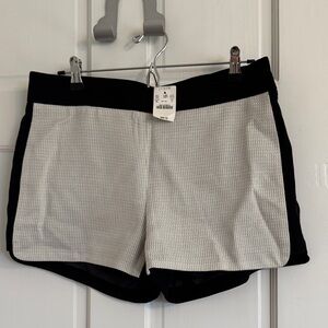 J. Crew Black and Gray dressy Shorts